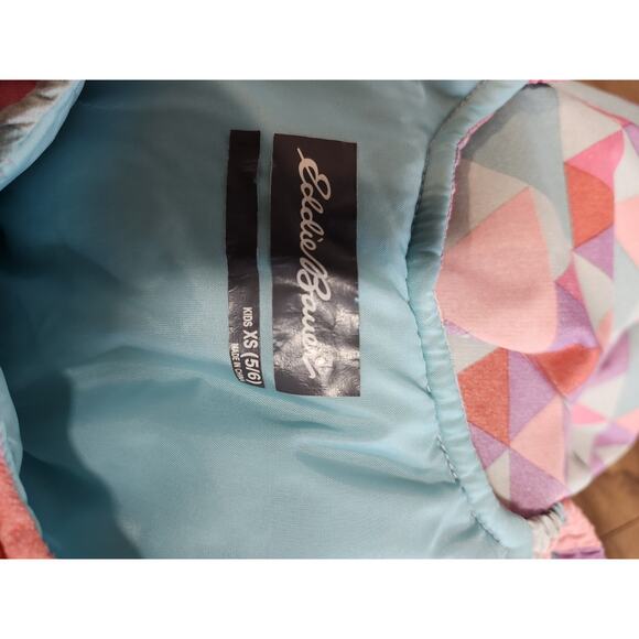 Girls Eddie Bauer Snow Suit Size Xs 5/6 - Picture 6 of 6